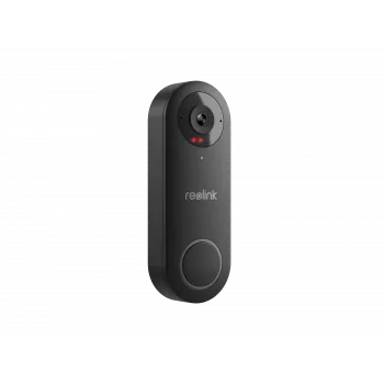 Reolink D340P - 5MP Przewodowy Dzwonek do Drzwi z Dzwonkiem, PoE, Wykrywanie Osób, Dwukierunkowe Audio, Współpraca z Rejestratorami NVR