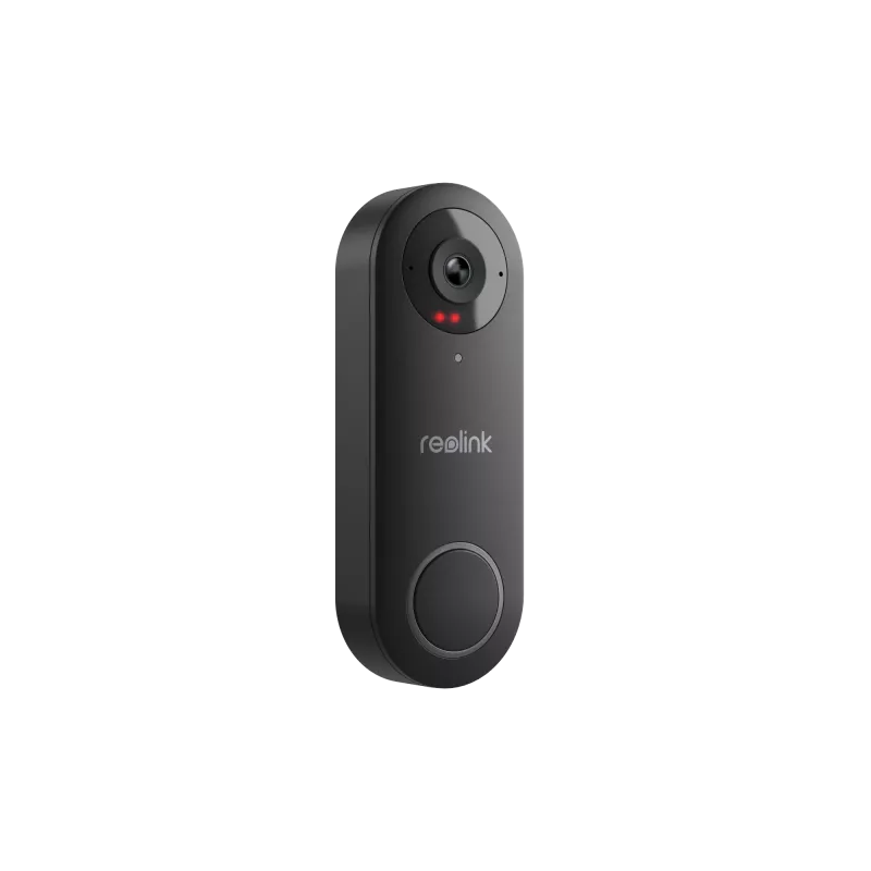 Reolink D340P - 5MP Przewodowy Dzwonek do Drzwi z Dzwonkiem, PoE, Wykrywanie Osób, Dwukierunkowe Audio, Współpraca z Rejestratorami NVR
