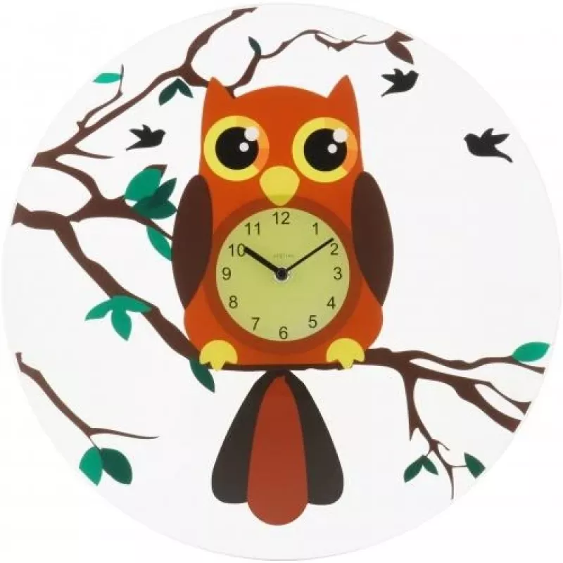 Zegar ścienny NeXtime 8169 Oohoo, Ø43 cm, wielokolorowy