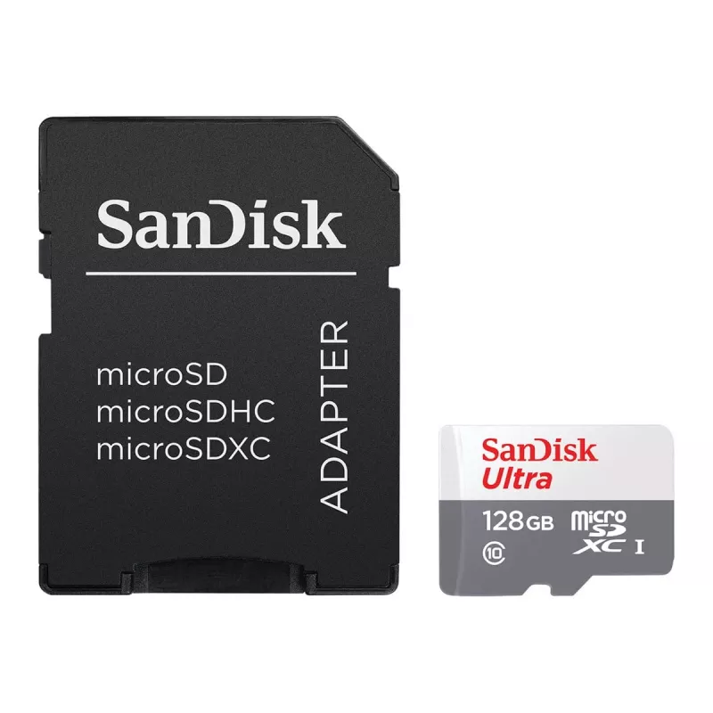 Pamięć Flash SanDisk 128GB MicroSDXC UHS-I Class 10 SDSQUNR-128G-GN6TA