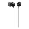 Sony MDR-EX15AP, przewodowy, 8 - 22000 Hz, połączenia/muzyka, 3 g, zestaw słuchawkowy, czarny