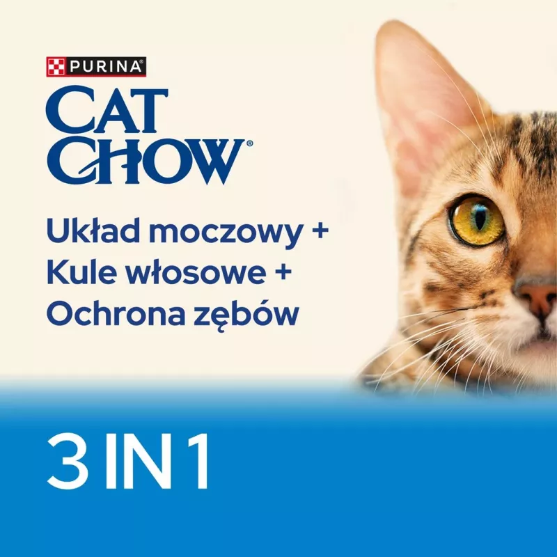 Purina CAT CHOW sucha karma dla kotów 1.5 kg Adult Turkey