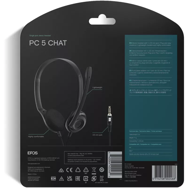 Słuchawki Sennheiser PC 5 CHAT
