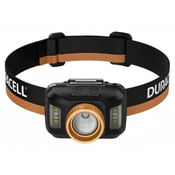 Duracell DH400 Headlamp czarny, pomarańczowy