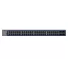 Zarządzalny przełącznik Gigabit Ethernet Netgear GS752TX, 48x RJ-45 10/100/1000, obsługa 10G, 1U do montażu w szafie, szary