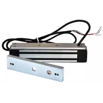 Elektromagnetyczny zamek zewnętrzny SCOT EL-350WS 180 kg siły trzymania z wyjściem sygnałowym
