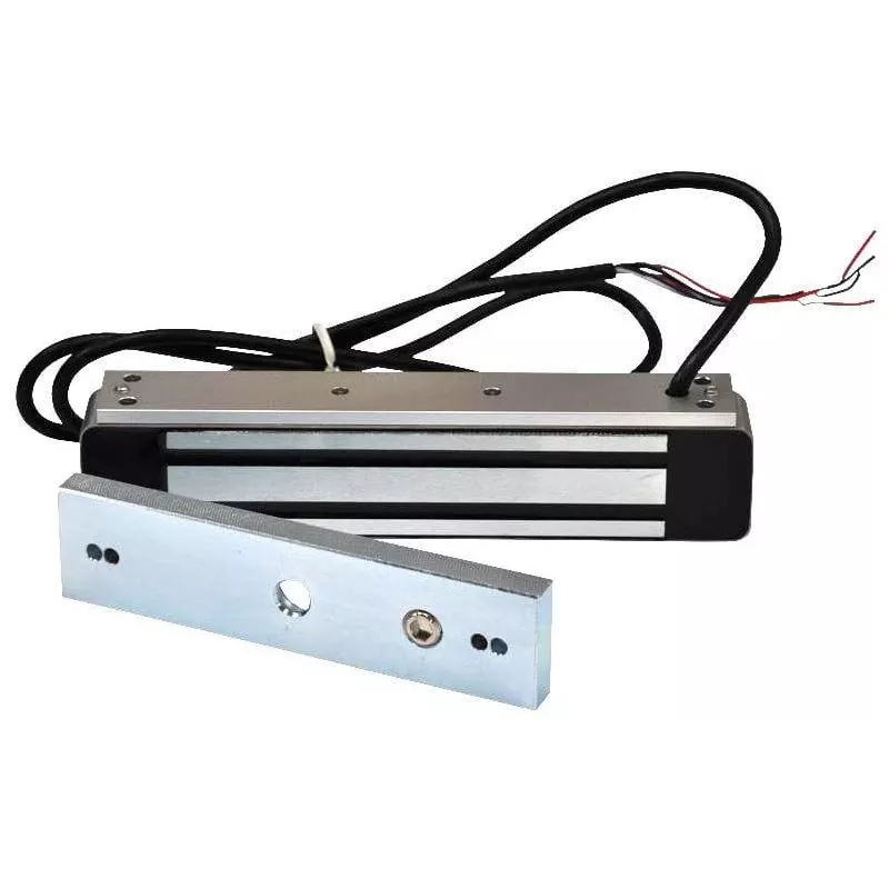 Elektromagnetyczny zamek zewnętrzny SCOT EL-350WS 180 kg siły trzymania z wyjściem sygnałowym