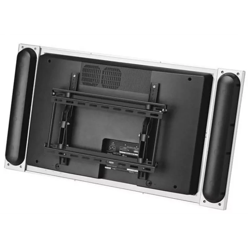 Ergotron Neo-Flex uchwyt ścienny odchylany, VHD - zestaw montażowy (płyta ścienna, poprzeczka, 2 nachylane szyny) do panelu plazmowego - czarny - rozmiar ekranu: 58,4–106,7 cm (23–106,70 cm (42)) (60-