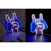 Neon Lights MANTA SNL109MT Ręka z gamepadem - neon, dekoracyjne oświetlenie LED do stanowiska gamingowego