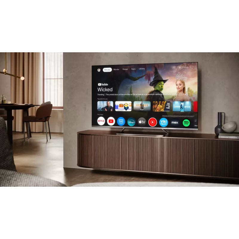 Telewizor Sharp 4K Ultra HD QLED MiniLED | 55JP7265E | 55 | Google TV | UHD