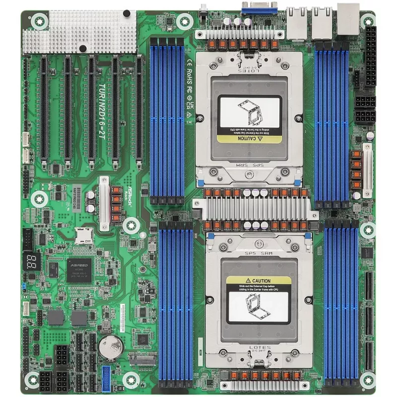ASRock TURIN2D16-2T płyta główna Socket SP5 EEB