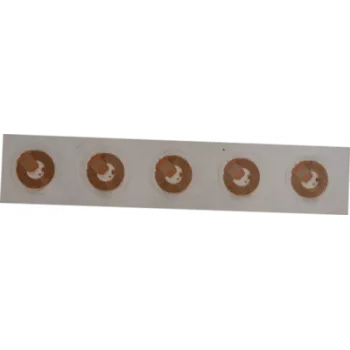RFID NFC znacznik bezpieczeństwa SCOT NTAG213 18 mm przezroczysty, opakowanie 10 szt.