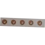 RFID NFC znacznik bezpieczeństwa SCOT NTAG213 18 mm przezroczysty, opakowanie 10 szt.