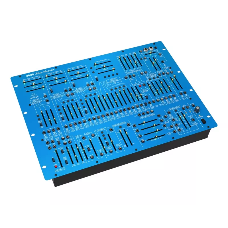 Syntezator analogowy Behringer 2600 niebieski MARVIN 37-klawiszowy półmodułowy