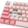 Klawiatura gamingowa Ducky One 3 Gossamer Pink USB US English Różowa, Biała