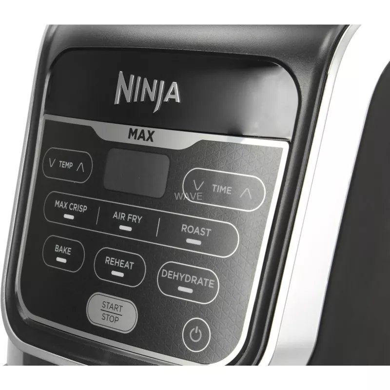 Ninja AF160 Single 5.2 L Wolnostojąca 1750 W Frytkownica powietrzna Szara