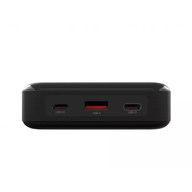 Powerbank FIXED Zen 20 Pro z wyświetlaczem LCD — 20000 mAh, wiele wyjść USB