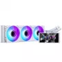 Phanteks Glacier One 360M25 LCD AiO-Liquid Cooling, 6-calowy wyświetlacz - 360 mm, biały