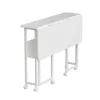 Mobilne biurko Maclean białe MC-126W 50kg