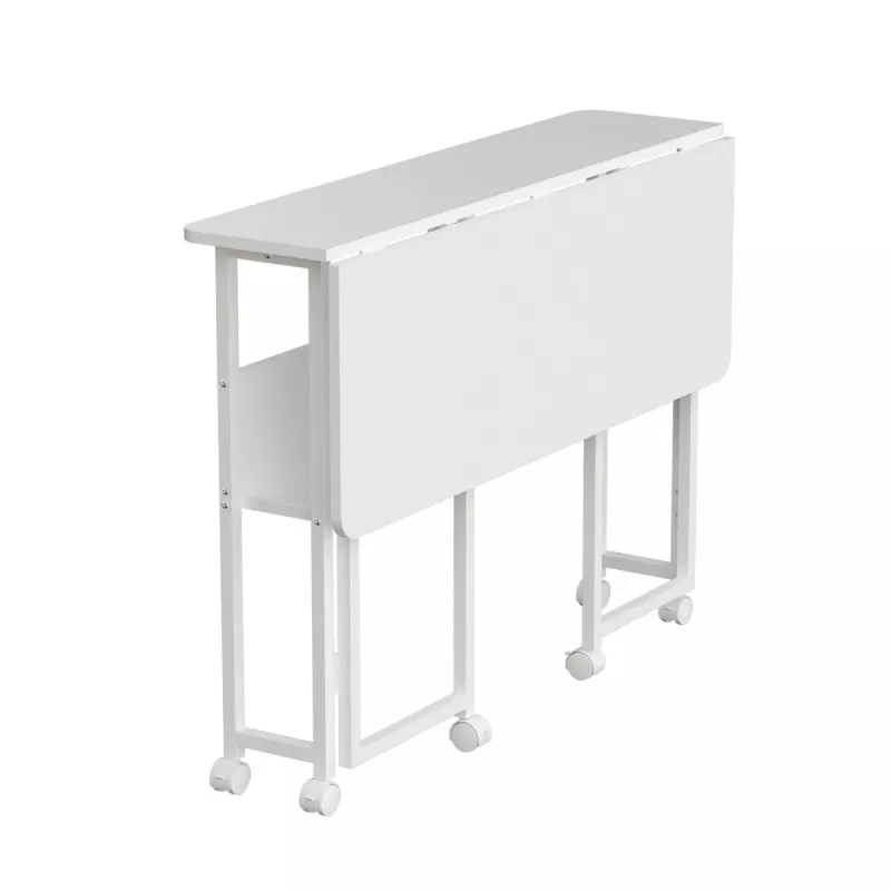 Mobilne biurko Maclean białe MC-126W 50kg