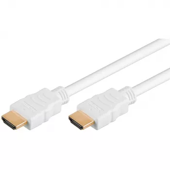 Kabel HDMI Goobay 5 m Typ A Wtyk-Wtyk 18 Gbit/s Biały
