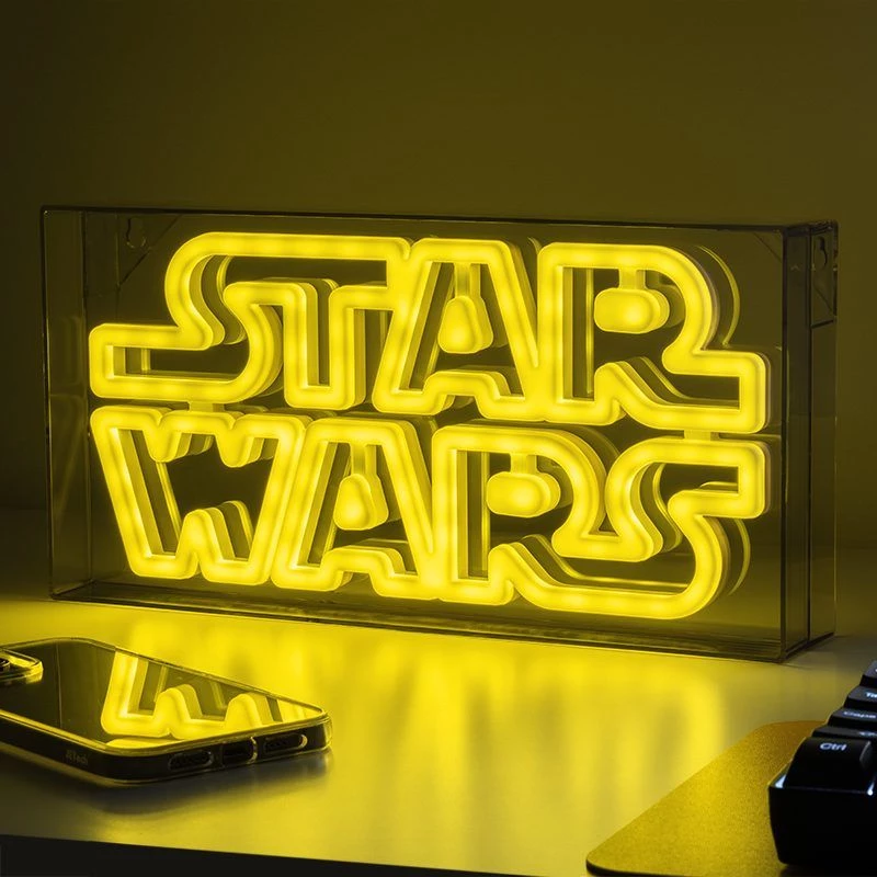 Neon LED Paladone Star Wars PP13123SW — dekoracyjny znak LED na ścianę lub półkę