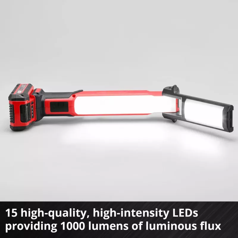 Lampa akumulatorowa Power X-Change TE-CL 18/1000 S Li - Solo, 18 V, LED, czerwona, bez akumulatora i ładowarki