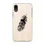 Etui na smartfona man and wood do iPhone XR, Indian Czarny, ochronna twarda skorupa
