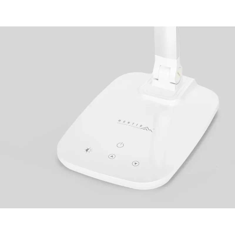 Montis Lampka biurkowa wielofunkcyjna LED MT042 lampa stołowa 5.7 W F Biały