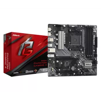 Płyta główna ASRock B550M Phantom Gaming 4 AMD B550 Socket AM4 micro ATX