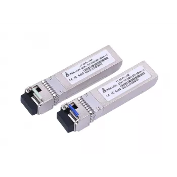 Moduł Extralink SFP+ 10G SFP+ WDM 10 Gb/s 1270/1330 nm jednomodowy 20 km LC DOM para