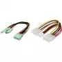 Molex 4-pin/2 x Molex 4-pin 0,15m, ShiverPeaks
