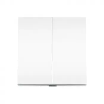 TP-Link Tapo Smart Light Switch 2-Gang 1-Way, Tilt, Biały, 91.5 mm, 100.5 mm, 55.5 mm, 200 g