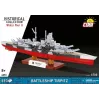 Zestaw konstrukcyjny Cobi pancernik Tirpitz model z 593 elementami, w skali i z funkcjami ekspozycyjnymi