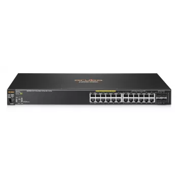 HPE - Aruba Series - Switch - 2530-24G-PoE+ - zarządzalny - 24 x 10/100/1000 (PoE+) + 4 x Gigabit SFP - Do montażu na biurku, w szafie rack, na ścianie - PoE+