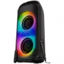 Głośnik SVEN PS-1050, czarny (200W, TWS, Bluetooth, FM, USB, microSD, wyświetlacz LED, 7200mAh)
