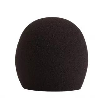 Shure | Osłona przeciwwietrzna do wszystkich mikrofonów kulkowych Shure | SH A58WS-BLK