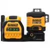 Laser level DeWalt DCE089D1G18-QW zielony beam self-leveling 360° with receiver compatibility