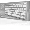 INCA Klawiatura IBK-565BT BT 5.0, Smart, Bateria 150 godz., 8-10 m srebrna