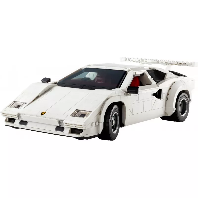 Zestaw konstrukcyjny LEGO Icons Lamborghini Countach 5000 Quattrovalvole 10337 — model ekspozycyjny, 1506 elementów, 340×90×160 mm