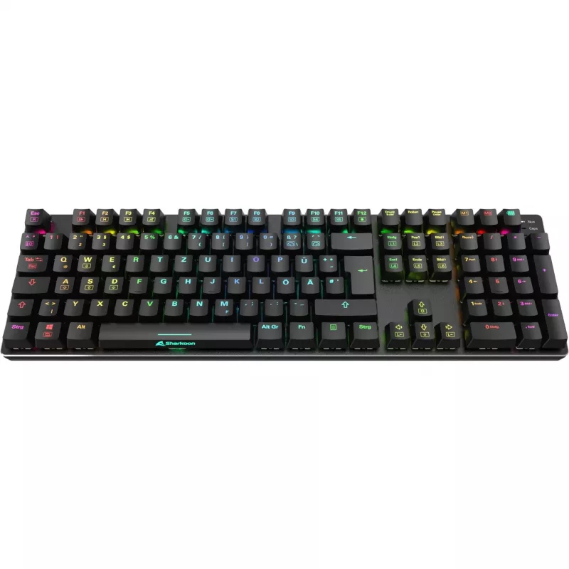 SKILLER SGK36W, Gaming Keyboard czarny, układ DE, Huano Red