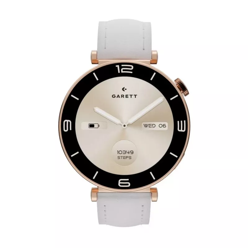 Smartwatch Garett Rose Pink Gold Steel