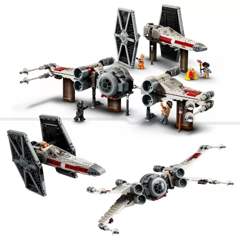 LEGO STAR WARS 75393 TIE Fighter i X-Wing Mash-up