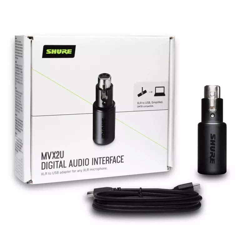Shure MVX2U - cyfrowy interfejs audio
