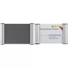 Klips na oznaczenia drzwi Franken BS0606 na wkłady 148×148 mm, uchwyt wystawienniczy do montażu naściennego