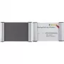 Klips na oznaczenia drzwi Franken BS0606 na wkłady 148×148 mm, uchwyt wystawienniczy do montażu naściennego