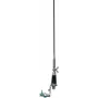 Antena samochodowa Albrecht CB-27 Hard mount Czarna Szara