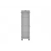 Stojąca szafa rack 19 cali 42U LANBERG 600×600 mm szara z drzwiami szklanymi i LCD (płaski Pack)