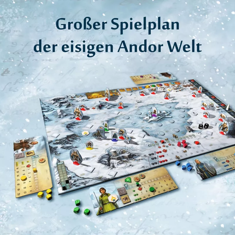 Die Legenden of Andor - Wieczny chłód, gra planszowa