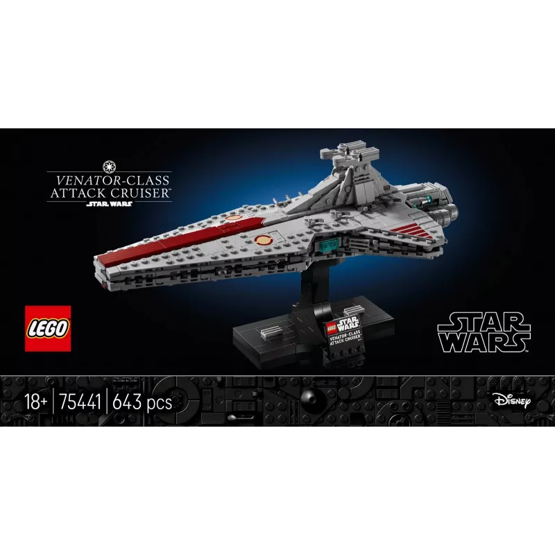 LEGO STAR WARS 75441 Krążownik szturmowy klasy Venator